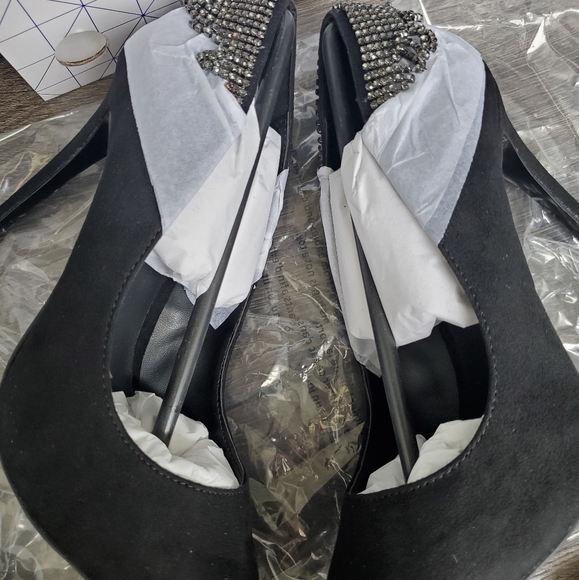 Heels rhinestone NIB - Picture 6 of 10